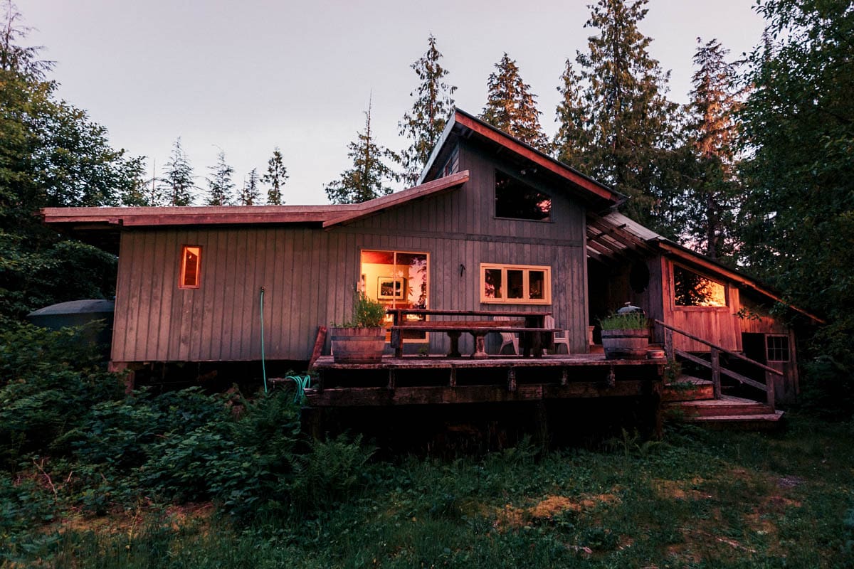 The staff cabin where workers stayed, a short distance from where Ian and Karen McAllister used to live. Photo: Peter Thicke.