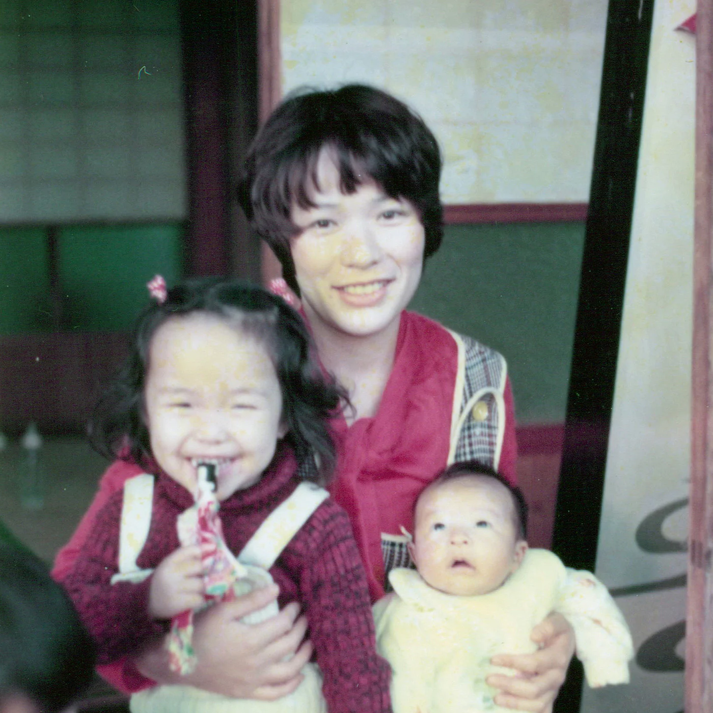 Professor Risa Kumamoto as a little girl, with her mother and younger brother. PHOTO: COURTESY OF RISA KUMAMOTO.