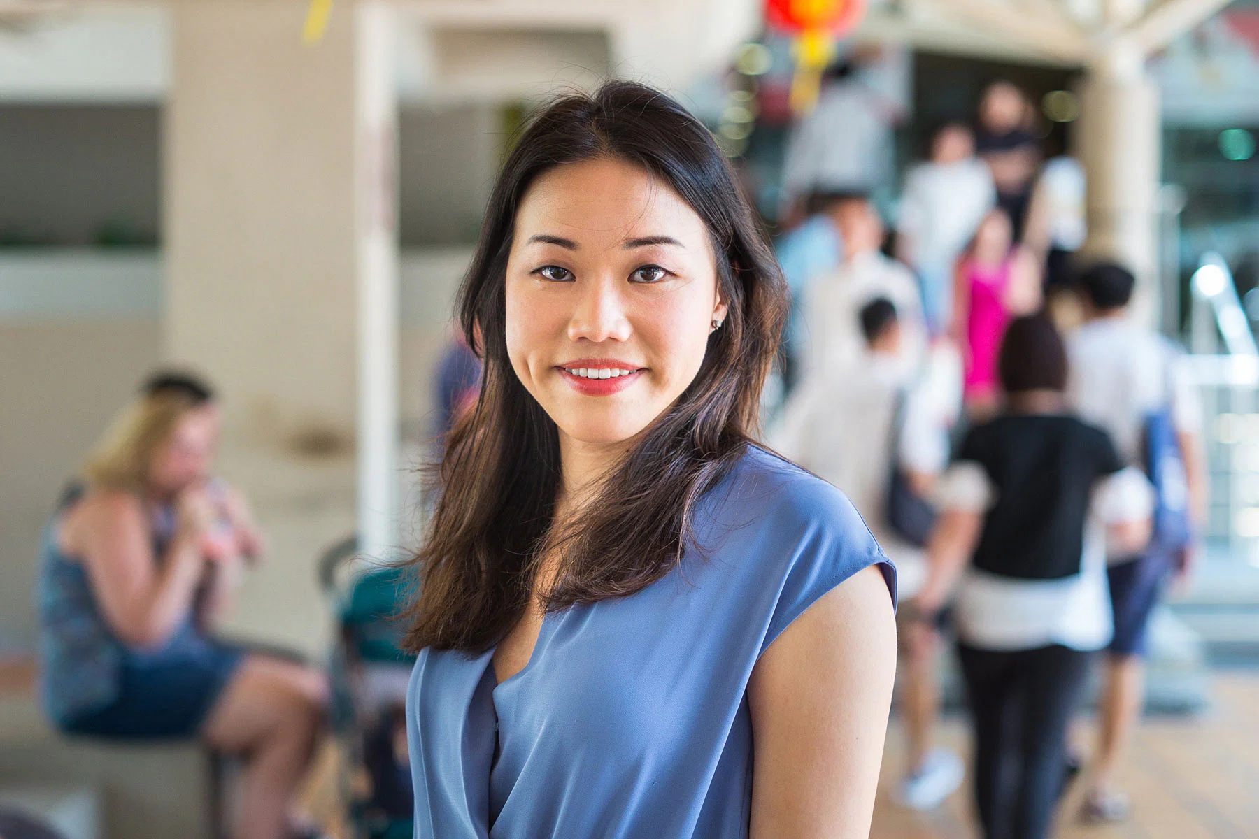 Ms Amanda Chong, co-founder of volunteer group Readable, has conducted a research study on migrant brides. Many of the women felt that Singaporean men can provide for them. Photo: Jason Lai.